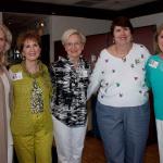 Kay Daughdrill, Joy Prim Wells, Bonnie Bornfleth Jones, Barbara Henderson Harris, Rora Glenn